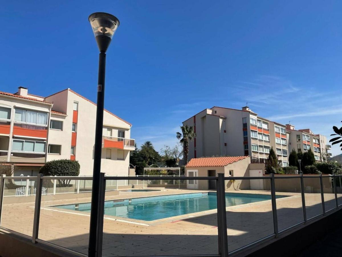 Appartement Cosy A 100M De La Plage Avec Piscine, Parking Prive Et Loggia Vitree - Fr-1-225-706 Argelès-sur-Mer Kültér fotó