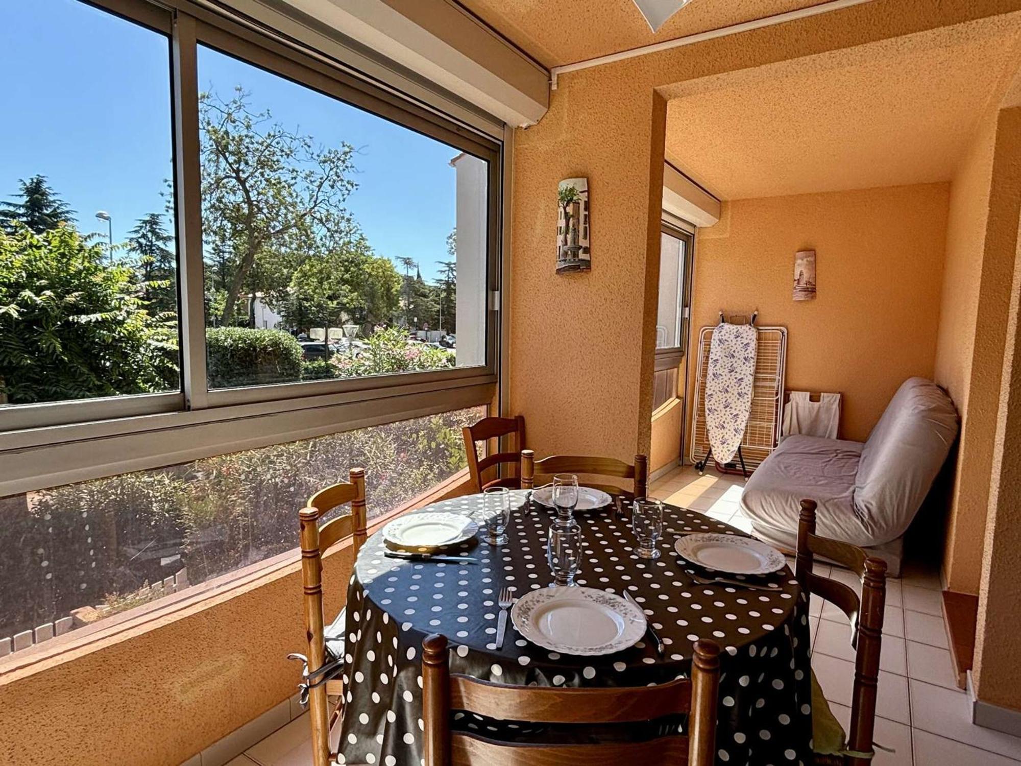 Appartement Cosy A 100M De La Plage Avec Piscine, Parking Prive Et Loggia Vitree - Fr-1-225-706 Argelès-sur-Mer Kültér fotó